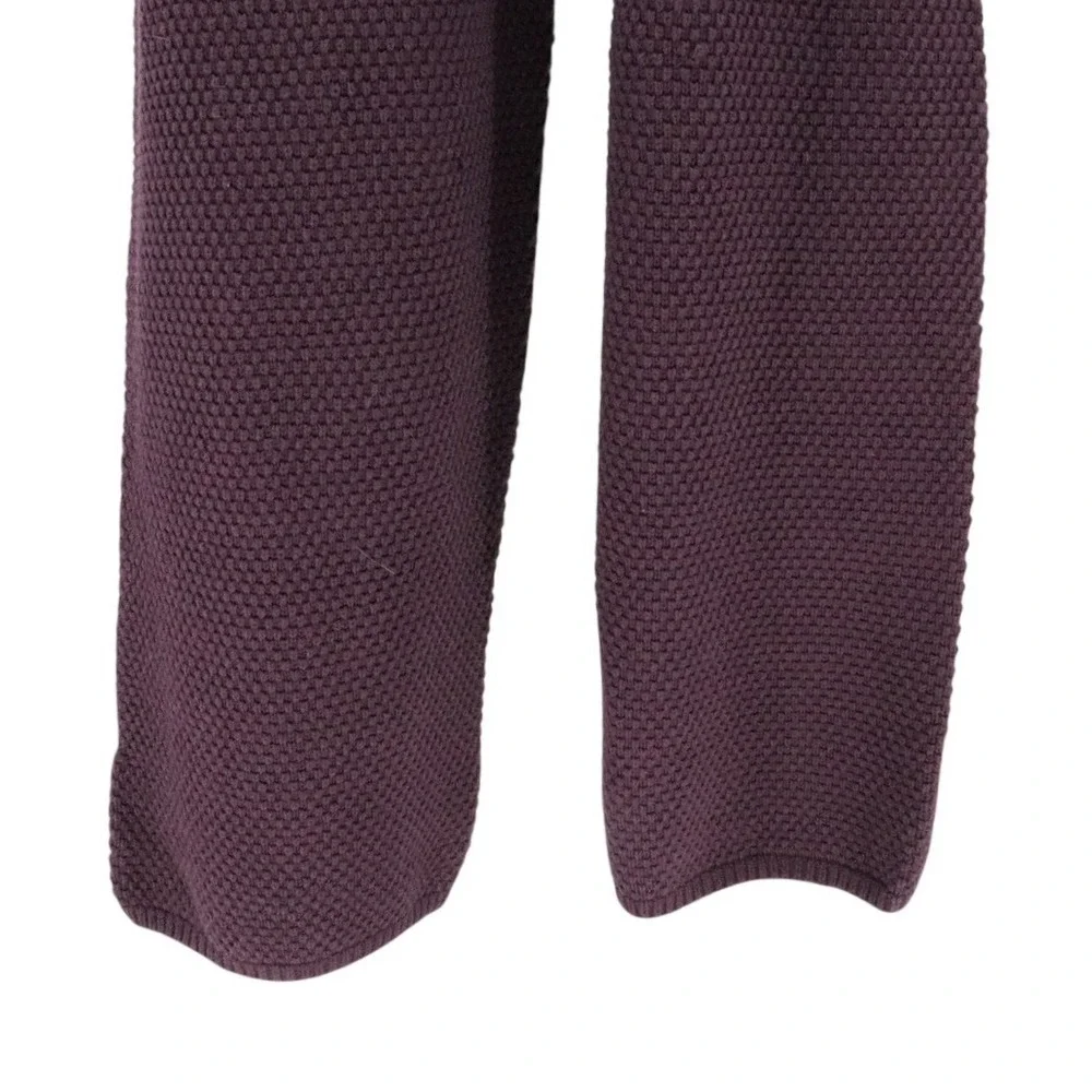 NWT‎ Free People Beach Hailee Cozy Jumpsuit M Vintage Wine Wide Leg Knit Boho